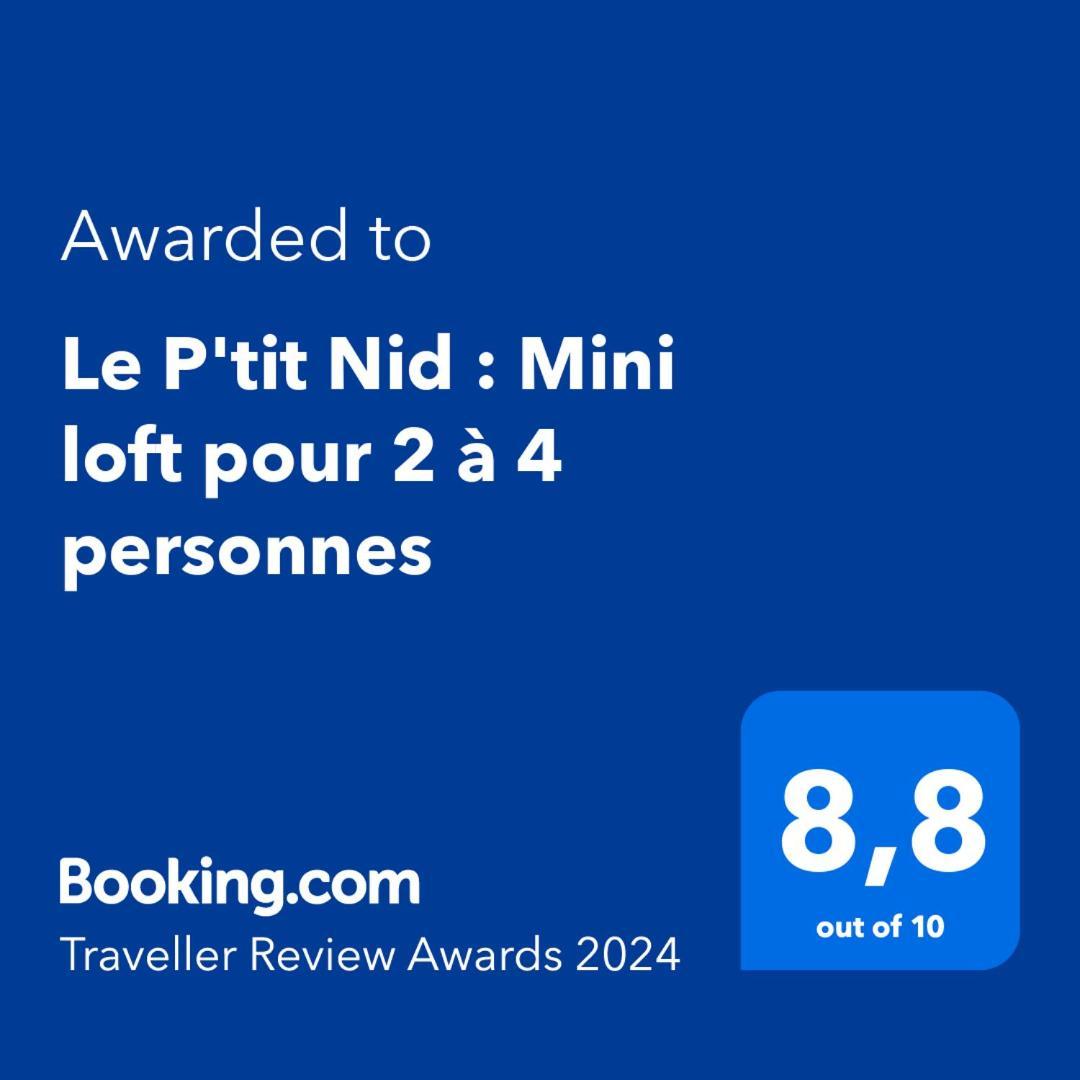 הוילה Tellin Le P'Tit Nid : Mini Loft Pour 2 A 4 Personnes מראה חיצוני תמונה